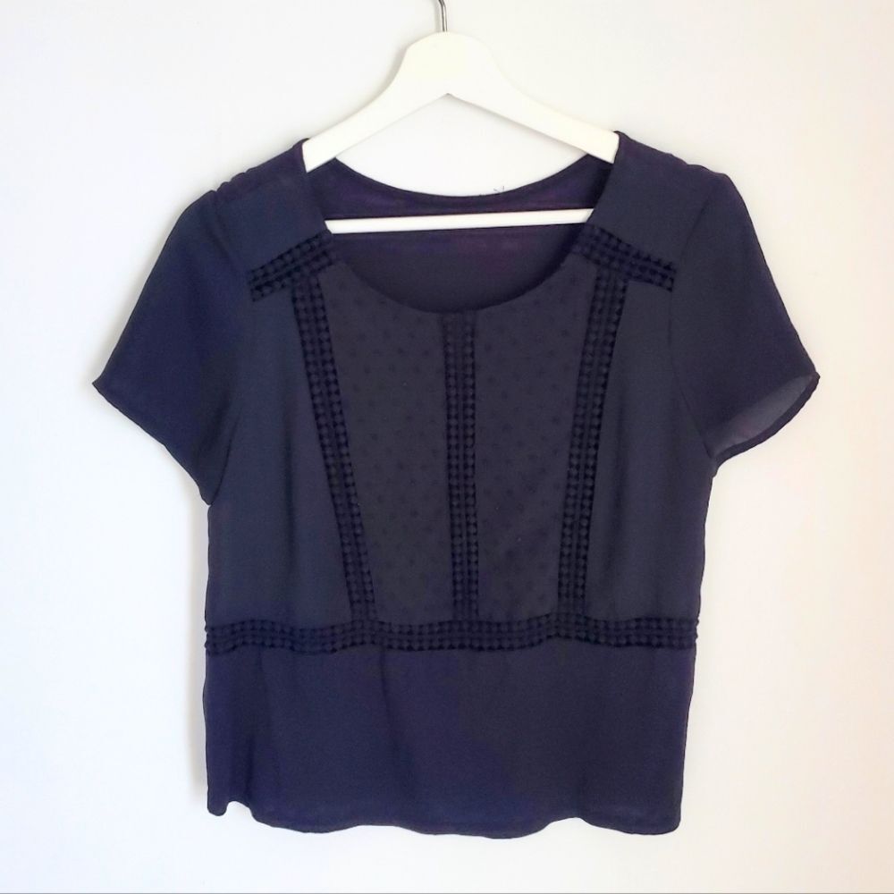Aqua Blouse Size S